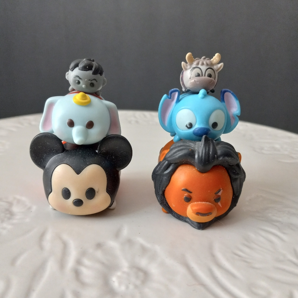 Disney Tsum Tsum Lot of 6 Figures